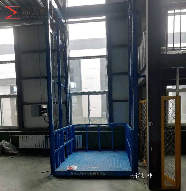 赣州导轨式升降机验收合格